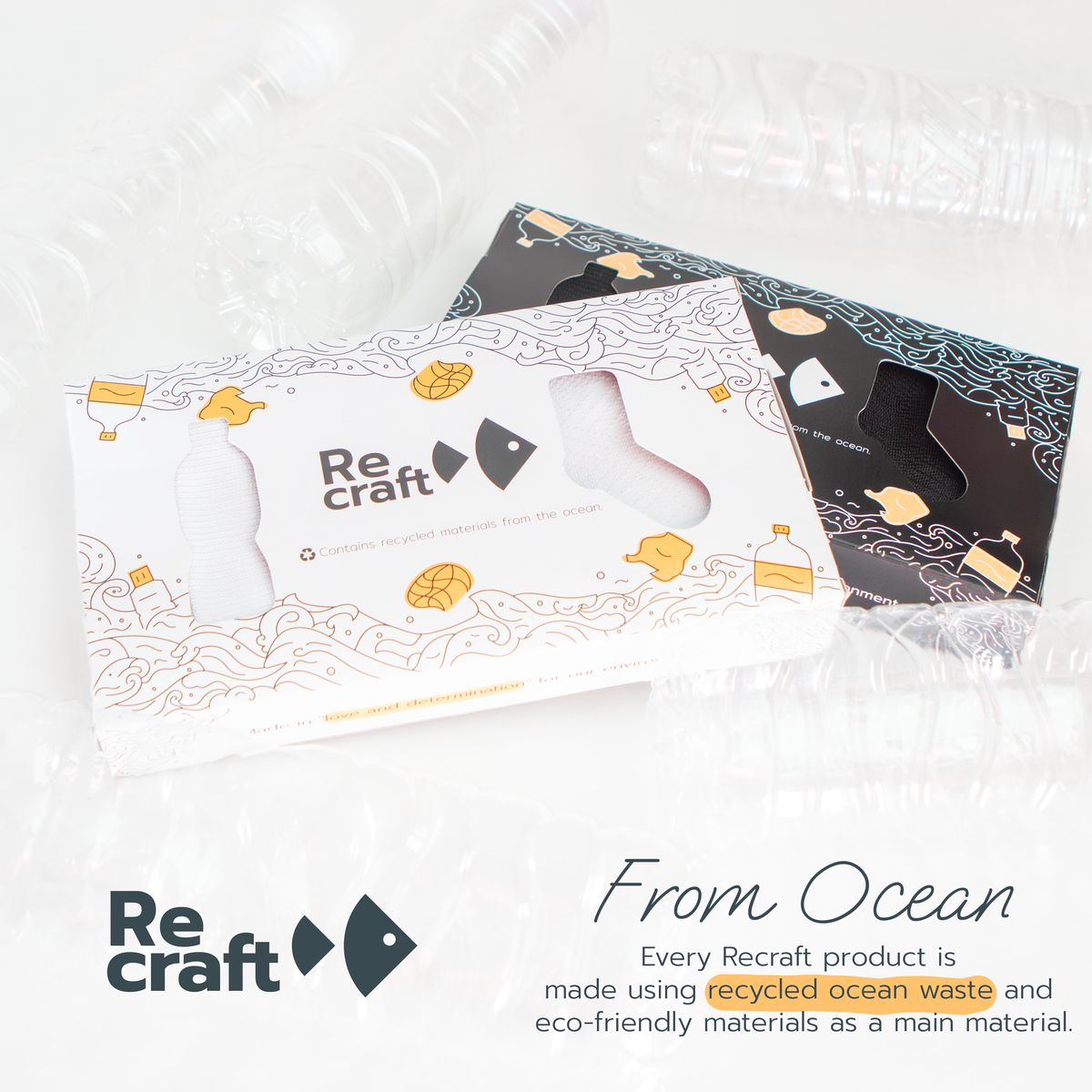 Recraft From Ocean Packaging